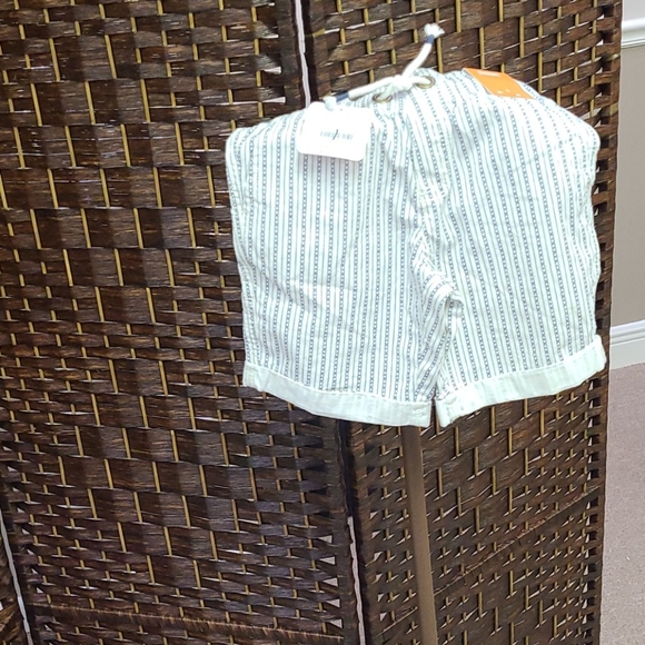 Blue and white twill shorts boys - Picture 1 of 1